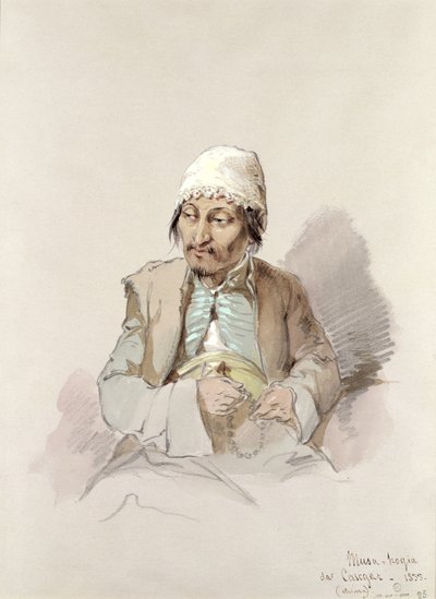 Musa - from Kashgar, c.1855 by Amadeo Preziosi